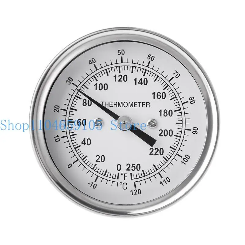 652F Home Brewing Thermometer Celcius Pengukur penyulingan bimetal