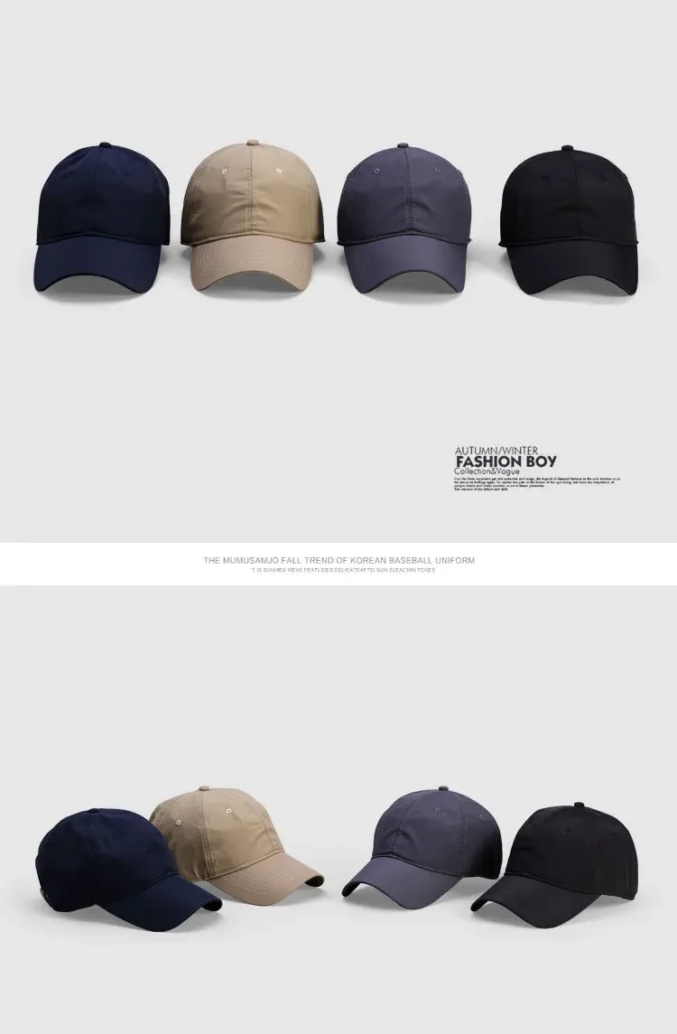Brand Oohmy Baseballkappe, kleiner und großer Kopf, Übergröße, XXL, schnell trocknend, atmungsaktiv, Übergröße, verstellbar, weiche Oberseite, 56–60 cm, 60–63 cm – Detail 4