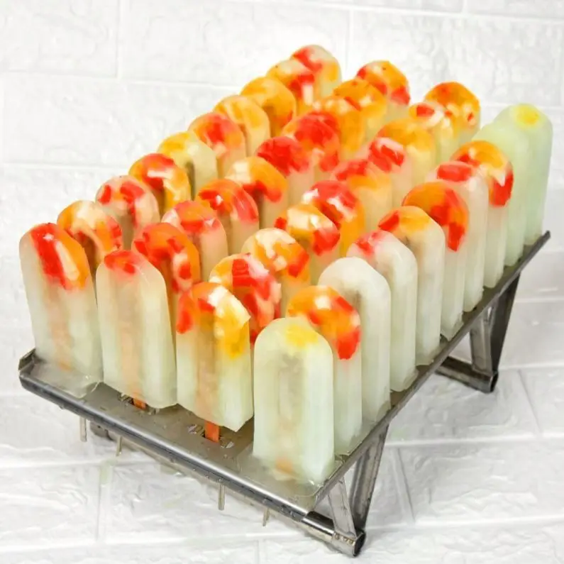 Commercial Popsicle Making Machine Air Cooling Ice Lolly Pop Ice Stick Making Machines Maker For Sale