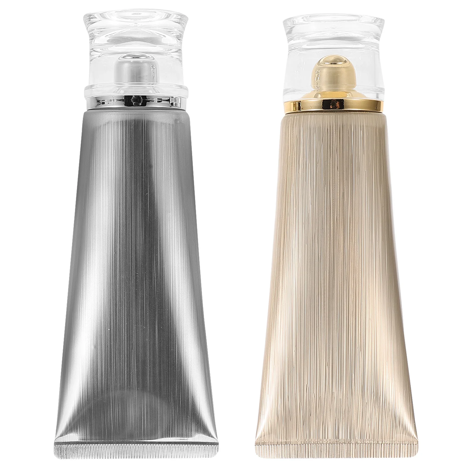 

4pcs Empty Soft Tubes 100G Refillable Travel Containers Sample Packaging Flip Cap Leakproof Portable Squeeze For