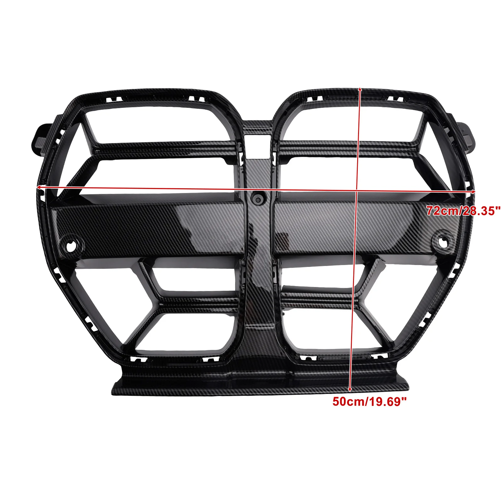 Artudatech CSL Style Front Bumper Grill Grille Fit for BMW M3 G80 M4 G82 2021 2022 2023 2024 2025 2026 Gloss Black