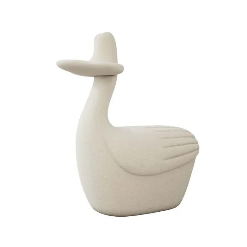 Internet celebrity pony chair reading sofa cygnet e-sports mobile game chair living room ornament