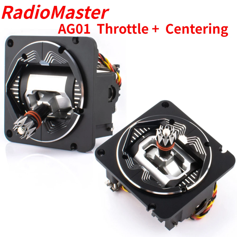 RadioMaster AG01 Full CNC Throttle / Self Centering Hall Gimbal For TX16S / Zerro Raido Transmitter Remote Controller