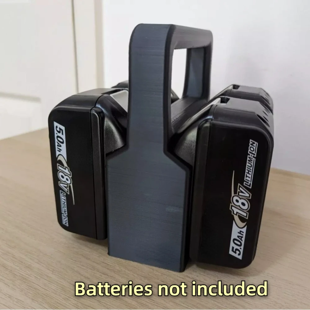 

4 x Basket battery holder Carrier Battery Storage Compart for Makita BL1815N/1820B/1830B/1840B/1850B/1860B/1415N Series Li-ion