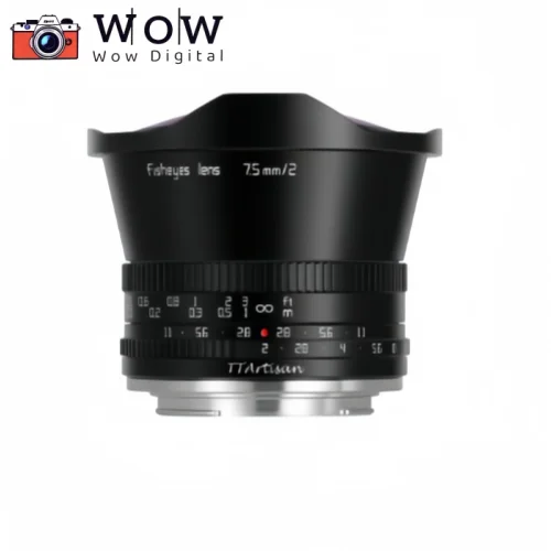 TTArtisan 7.5mm F2 APS-C Wide Angle Fisheye Lens for SONY E FUJI X Canon M Nikon Z Leica L Panasonic Olympus M43 Camera Lense
