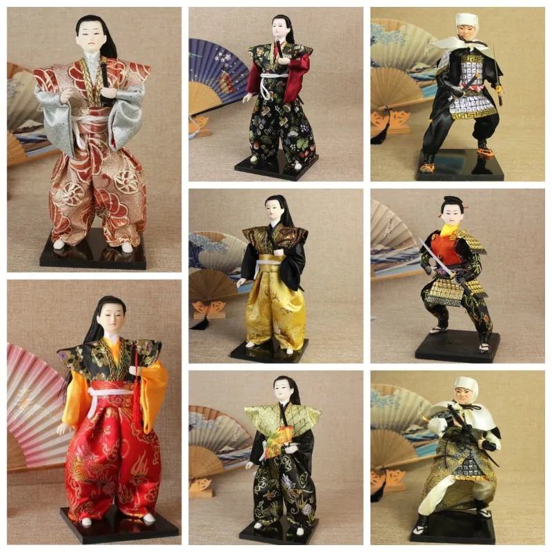 Japanese-style Samurai Doll Ninja Figurine Decoration of Sushi Restaurant Izakaya Hotel Restaurant Decorative Birthday Gift