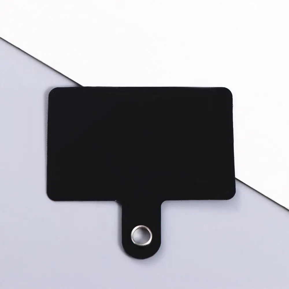Anti-lost Phone Tether Patch Stainless Steel Safety Cellphone Strap Gasket PVC Ultra-thin Phone Lanyard Straps Patch