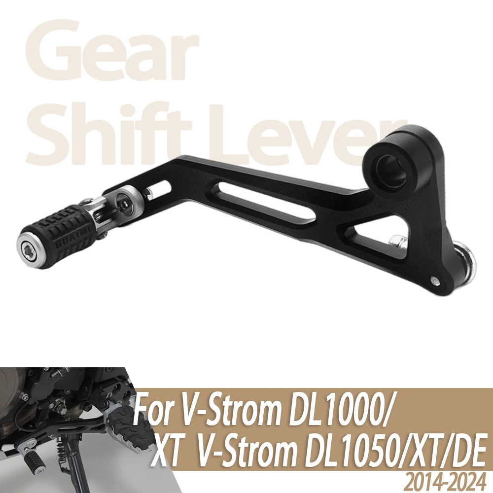 

Motorcycle Adjustable Folding Gear Shifter Shift Pedal Lever Fits For SUZUKI V-Strom DL1000 DL1050 1050XT DL1050XT 2014-2024