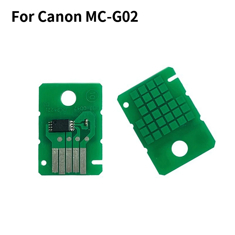 

1pc MC-G02 Maintenance Box Chip For Canon 1820 2820 3820 2860 3860 Waste Ink Tank Chip 2.5*1.7cm