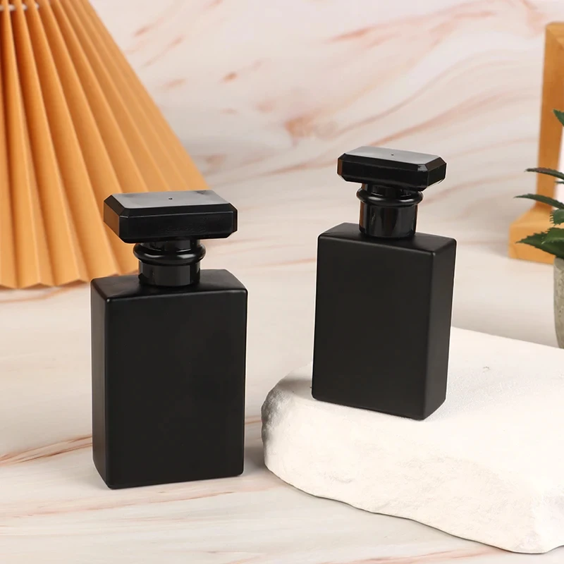 30/50 ml helderzwarte parfumfles glazen lege fles high-end draagbare spray make-up waterfles mist