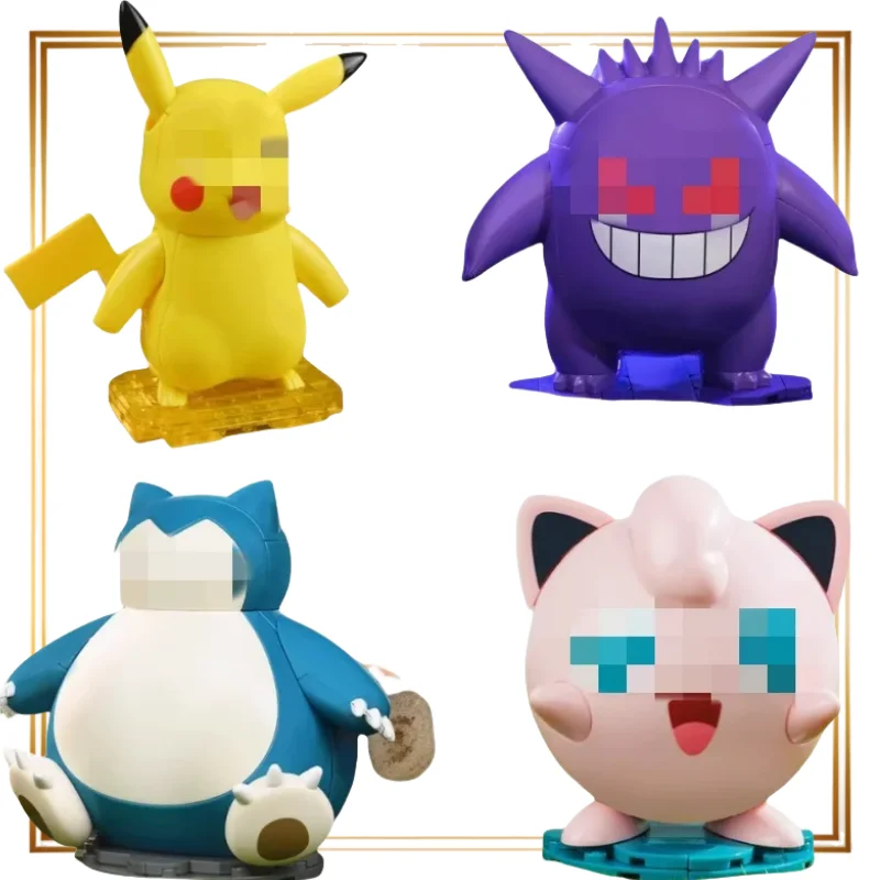 

Keeppley Building Block Pokemo Pikachu Gengar Piplup Jigglypuff New Model Jigsaw Puzzle Home Decoration Kids Toy Birthday Gift