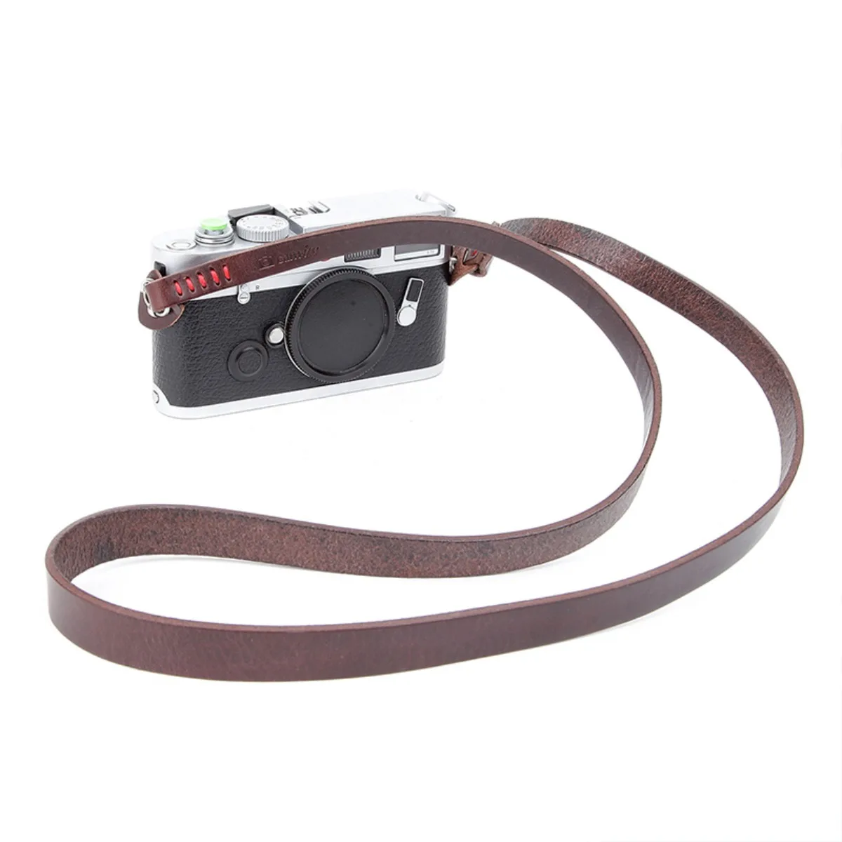 Camera Strap Cowhide Retro Literary Lanyard Micro Single Neck Digital Genuine Leather Shoulder Strap Canon Accessories