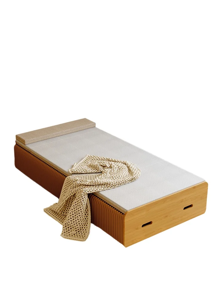 

Folding single double bed office lunch break artifact bed adult household guest temporary bed does not take up space