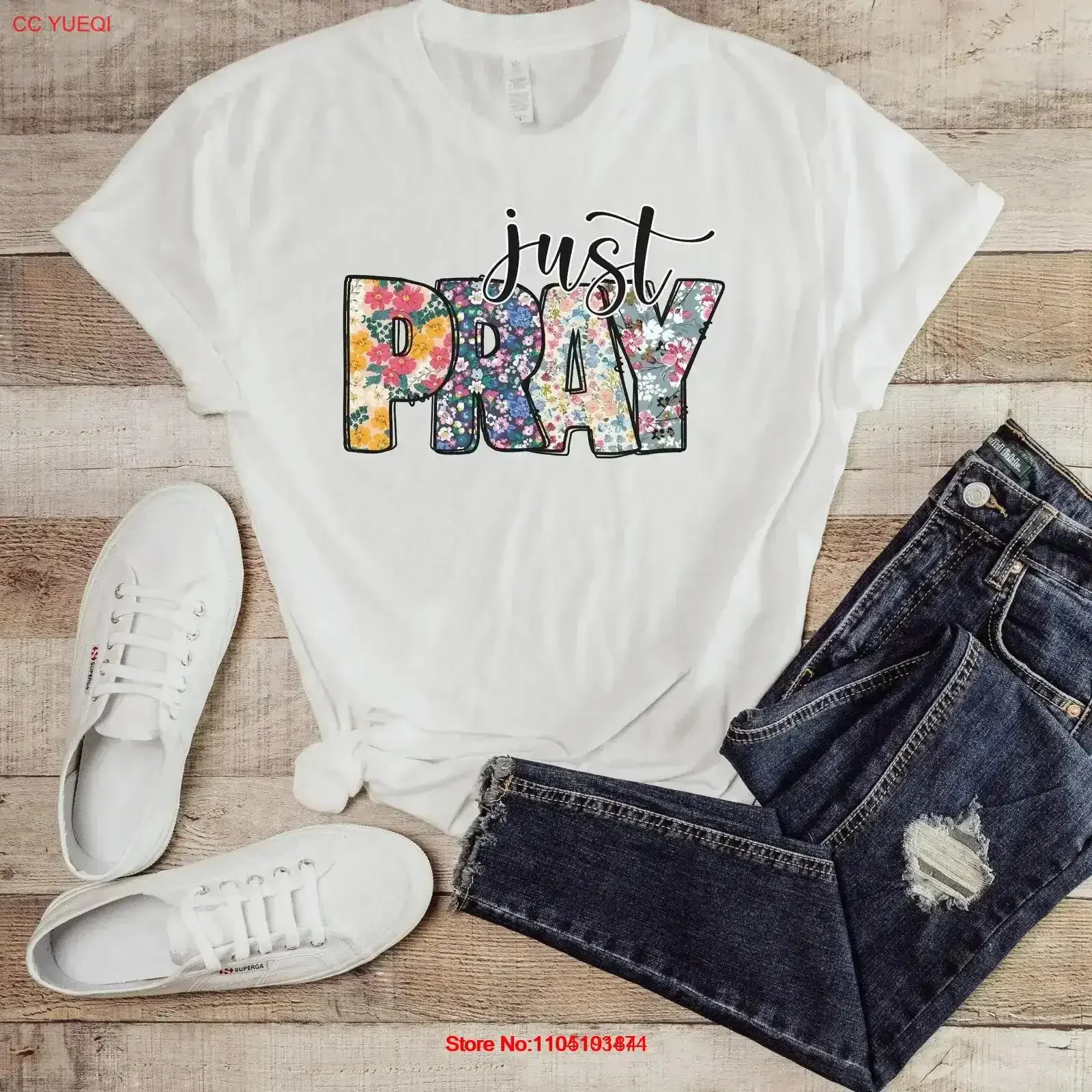 

Find Strength and Peace in Prayer with Our 'Just Pray' T Shirt Order Now vintage Washed Casual fashion streetwear Comfortable