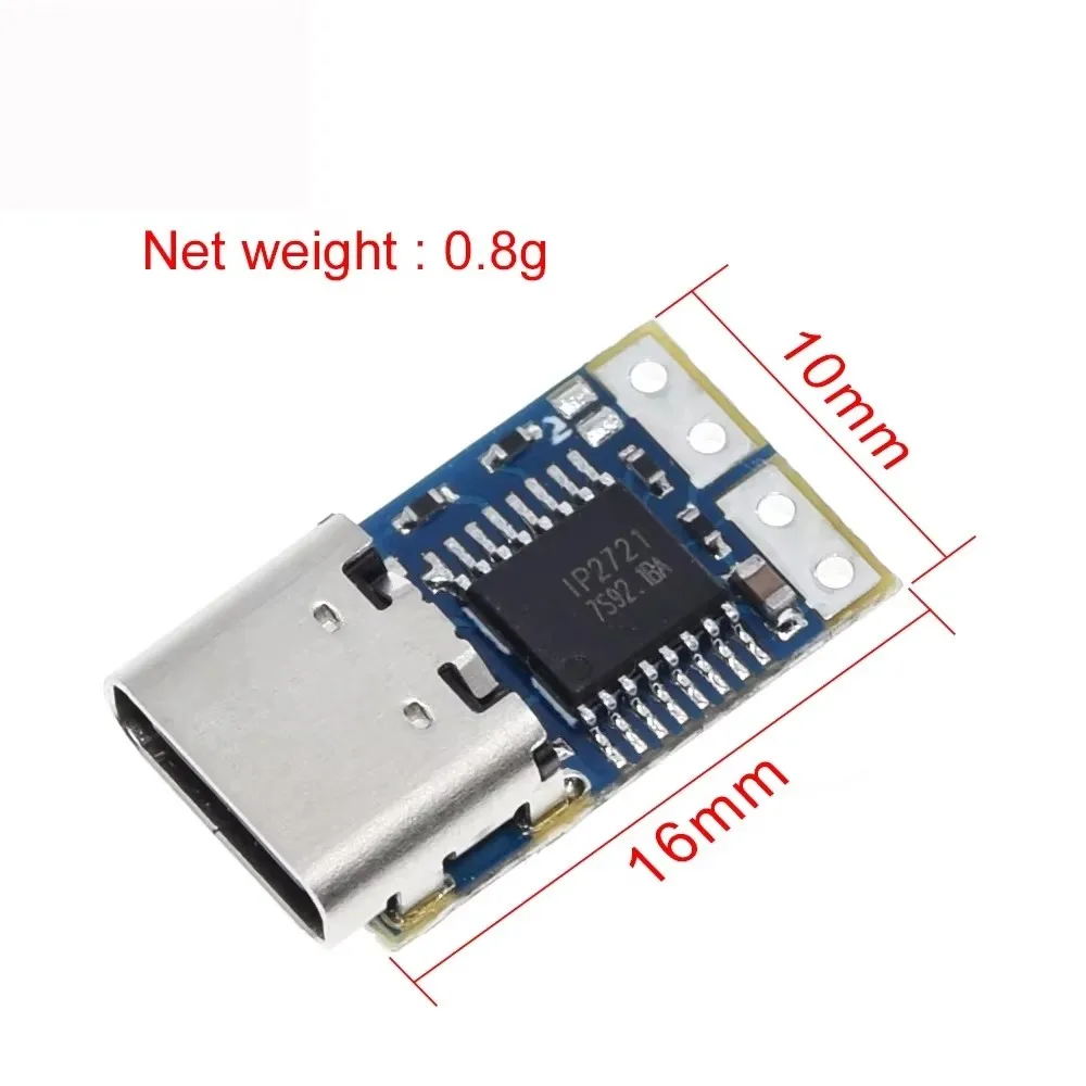 Type-C PDC004-PD Decoy Module PD23.0 to DC DC Trigger Extension Cable QC4 Charger 9V 12V 15V 20V