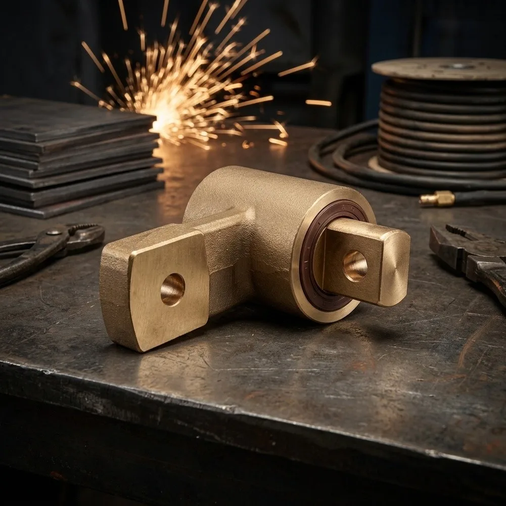Robust Brass Construction Clamp 360 Degree Rotator Welding Ground Clamp Brass Construction Copper Contacting Head