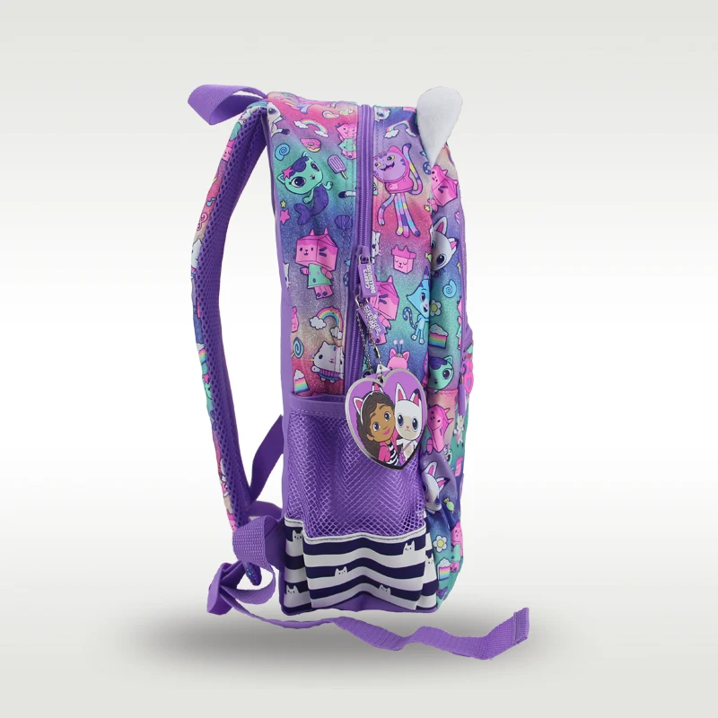 Austrália Smiggle mochila infantil original de venda quente mochila fofa bolsa de viagem boneca roxa mochila grande de 16 polegadas