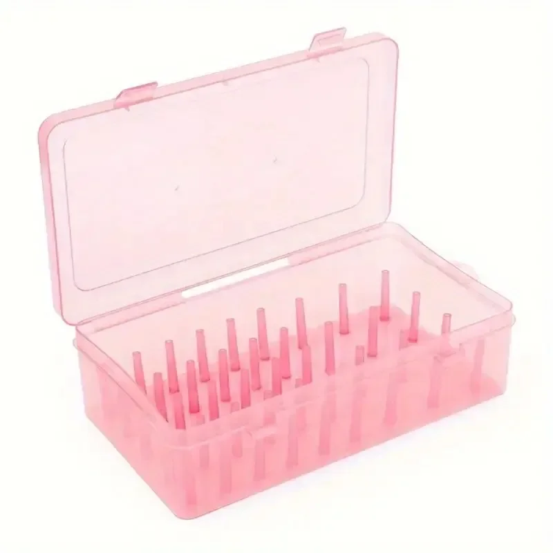 Clear Sewing Box Coil Storage Box Coil Organizer DIY Home Accessories 42 Axis 1Pc image 4
