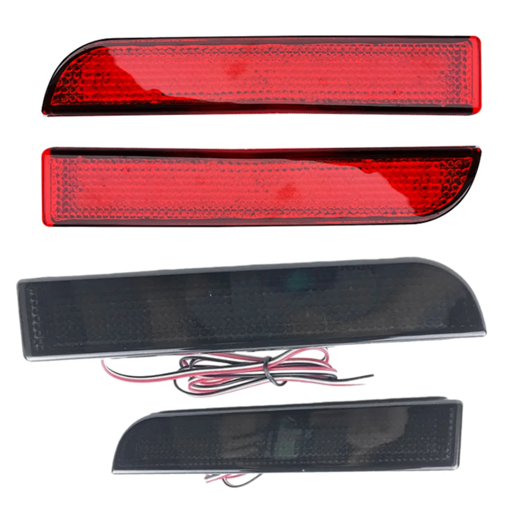 

Pair Bumper Reflector Brake Light Red/Smoke Lens MR515740 8355A040 Fit for Mitsubishi Outlander Sport/RVR/ASX 2011-2012