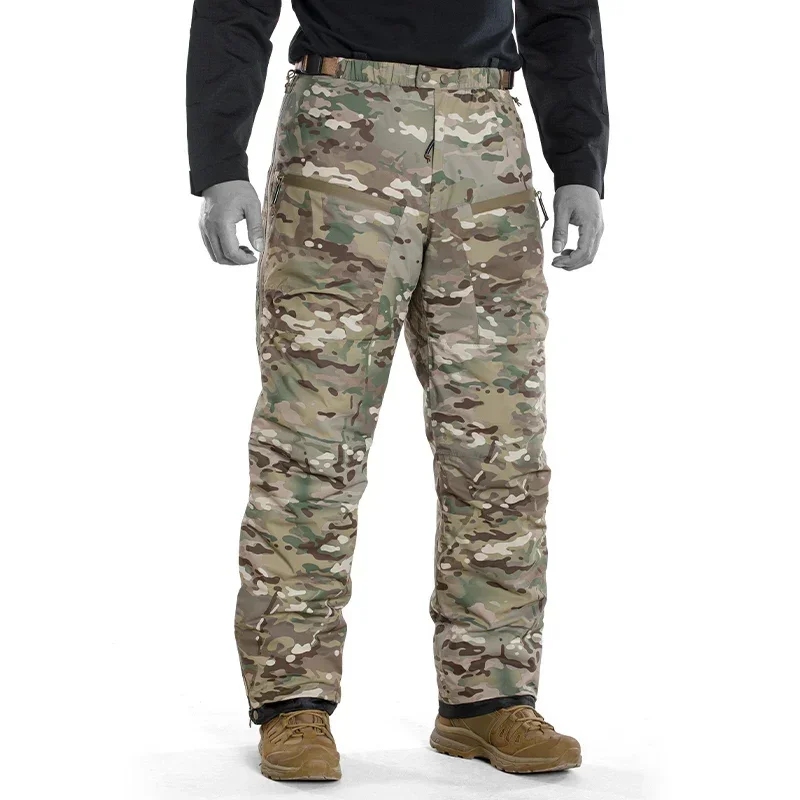Outdoor Men's Thick Warm Cotton Pants Camouflage Tactical Polar Anti Cold Military Assault Skiing Charging Cotton Pants
