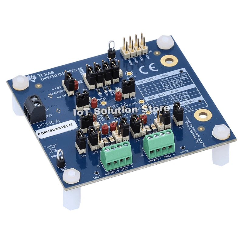 

PCM1822Q1EVM PCM1822-Q1 evaluation module for stereo, 192-kHz, hardware-controlled audio ADC with 117-dB SNR