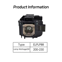 ELPLP78 ELPLP88 Reemplazo para epson PowerLite Home Cinema 2045 730HD 725HD VS230 VS330 VS335W EX3220 EX6220 EX7220 EX7230