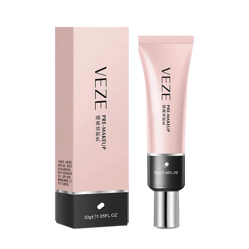 VEZE Foundation Breathable Lightweight Natural Cosmetic Concealer Pre-Makeup Primer Pore Eraser