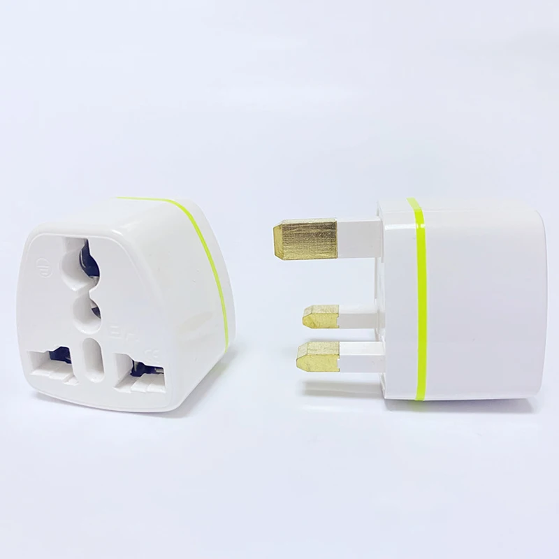 1 4 6 Stuks Universele Britse Standaard Conversie Socket Converter Power Plug Converter Reis Witte Stekker Adapter