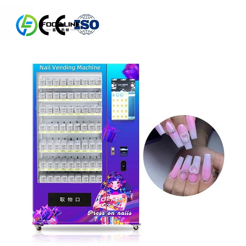 Lash Vending Machine Customized OEM ODM Factory High Quality With Custom LED Light Box For Beauty Salons Nails Products