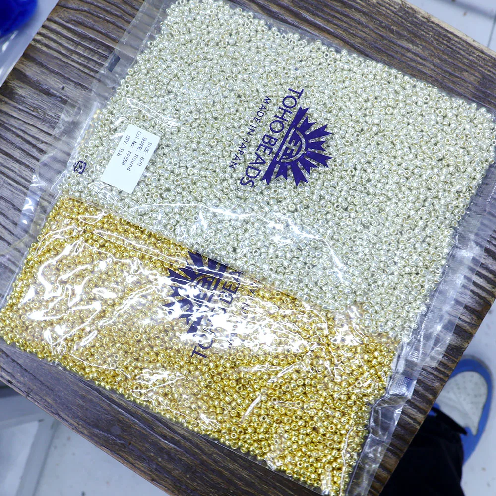 

4mm Japanese imported TOHO 450g PF glass round seed beads jewelry accessories, used for various DIY production of bracelets and