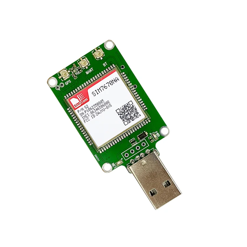 SIM7670NA SIM7670NA-MNGV LTE CAT1 USB Dongle, с GPS 1 шт.