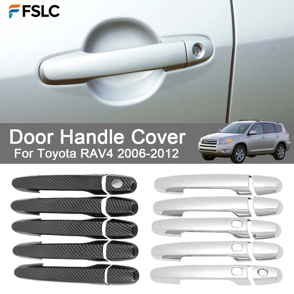 

Car Decoration Door Handle Cover For Toyota RAV4 2006-2012 Car Styling Accessories Exterior Upgrade Modify A Car