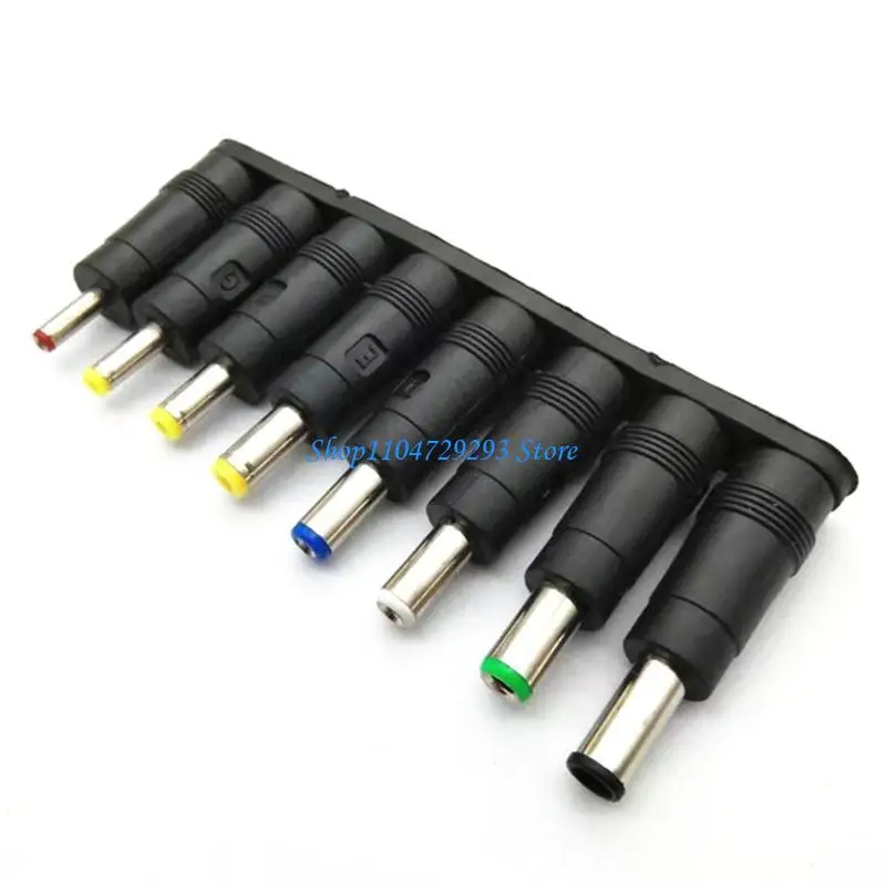 

Y2GD 5.5x2.1mm to 8 Plugs Connector For Laptop Notebook Connector Converter Accessory