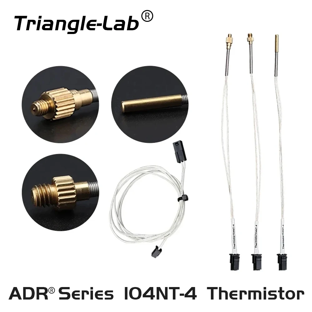 

trianglelab ADR™ 104NT-4-R025H42G （104GT-2）Thermistor sensor New standard Multi-Stranded Laser Welded Leads 3X15MM Metal M3 M4