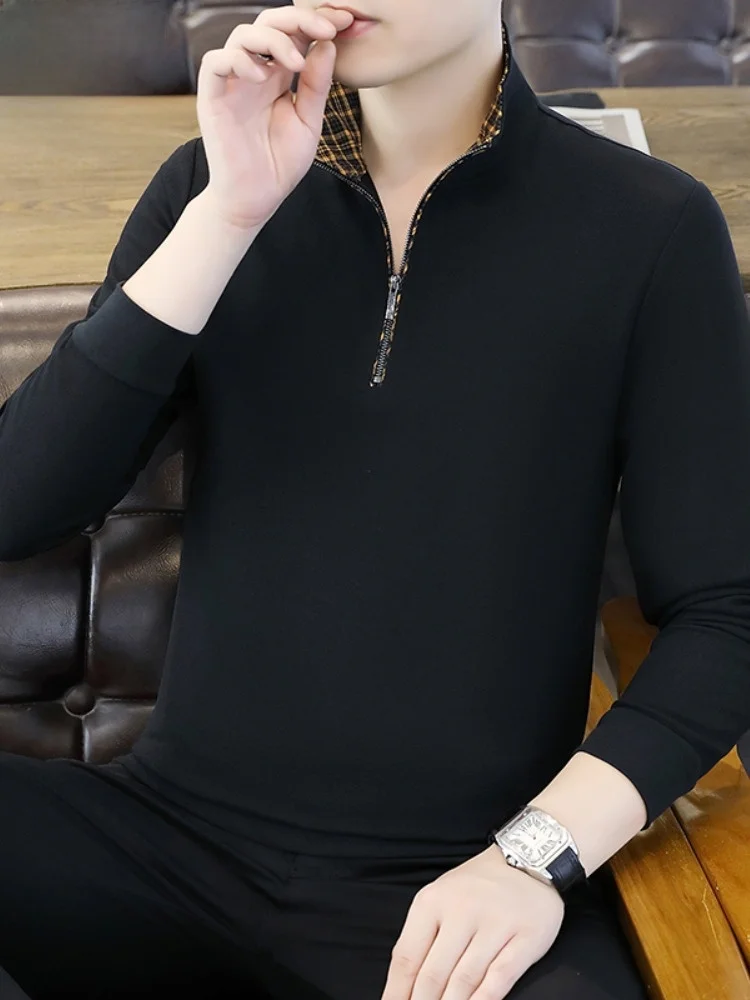 Sudadera con capucha informal de manga larga con cremallera para hombre, estilo urbano, de fibra de poliéster, adecuada para jóvenes, para caminar en la ciudad, temporada de otoño, Paul...