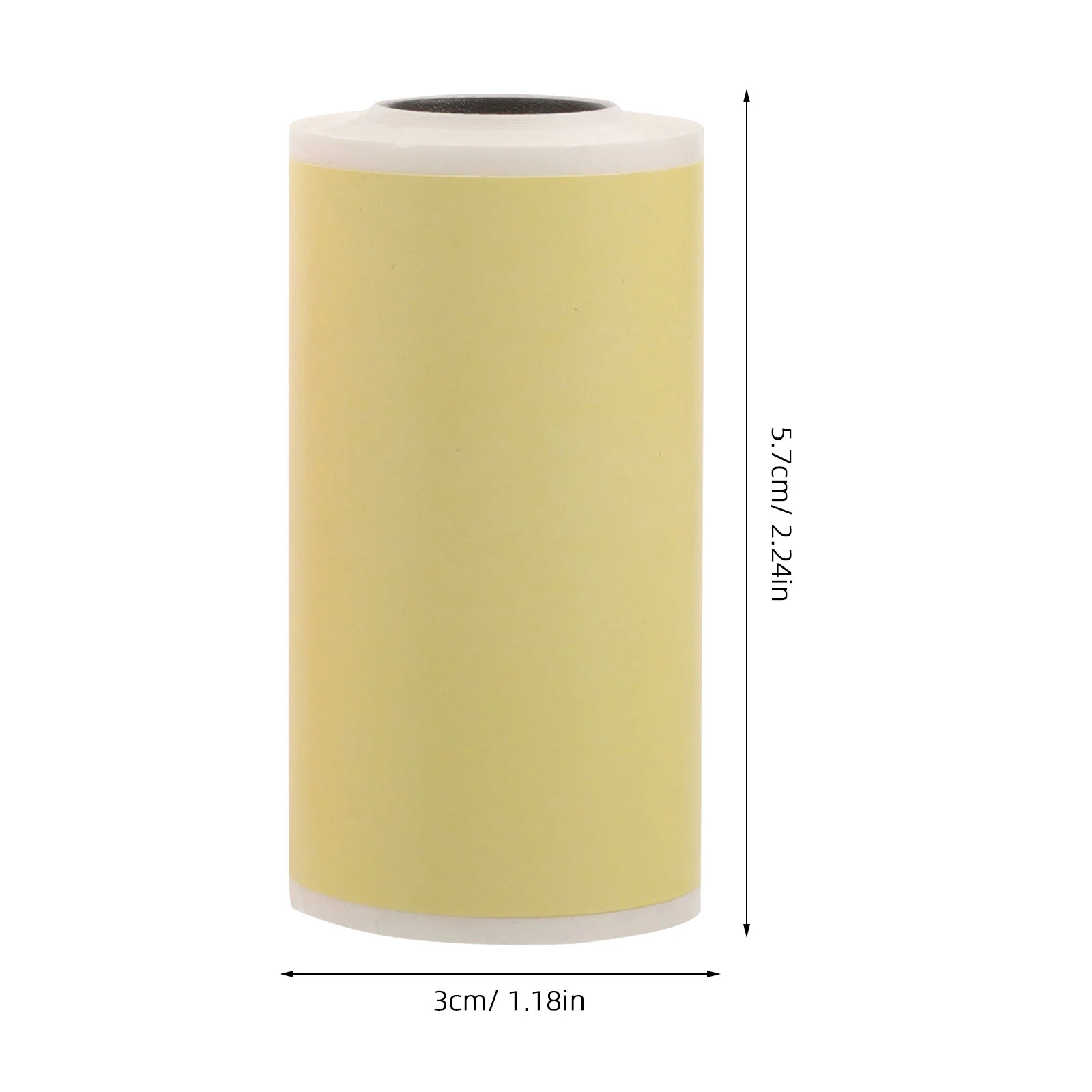 9 Rolls Thermal Paper Printer Sticker Mini Printers Self Adhesive Label Stickers