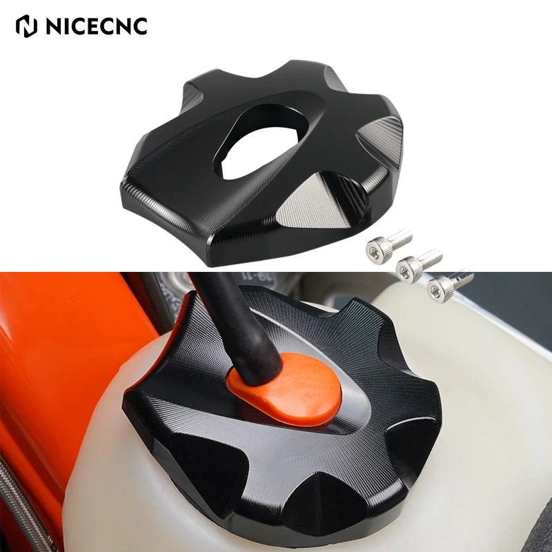 

NICECNC Fuel Tank Cap Case Cover Guard For GASGAS EC ECF EX EXF MC MCF 250 300 350 450 2021-2023 KTM EXC EXCF Husqvarna FE TE TX