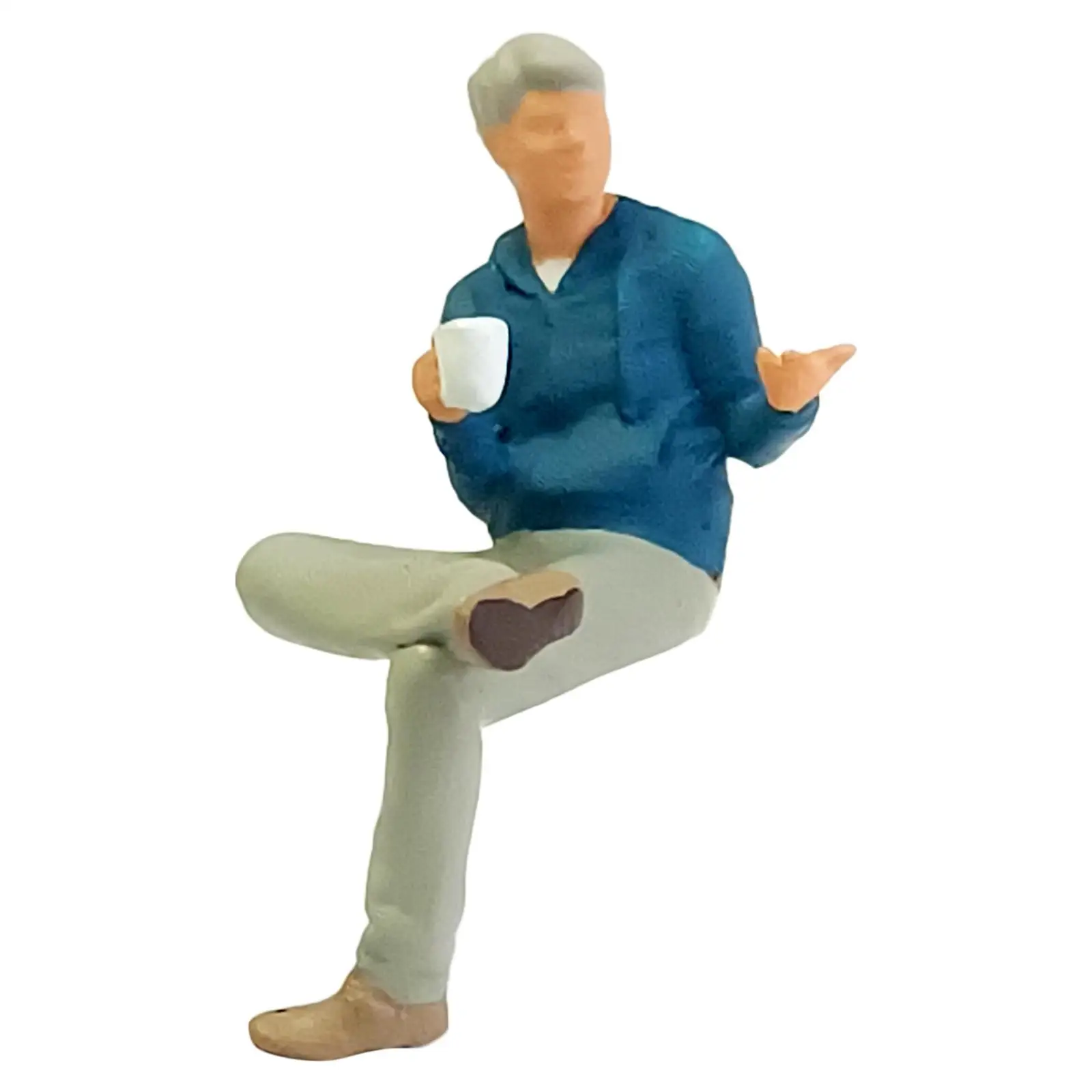 

1:64 Figures People Waiter Waitress Woman Man Scene Landscape Layout Diorama