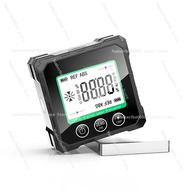 

Applicable to Pt181 Digital Inclinometer High Precision Electronic Dip Box Goniometer Angle Meter Measuring Slope Level