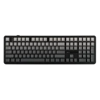 EPOMAKER x AULA F108 tamaño completo 100% diseño ANSI intercambiable en caliente con cable/2,4 GHz/Bluetooth 5,0 teclado mecánico inalámbrico retroiluminación RGB