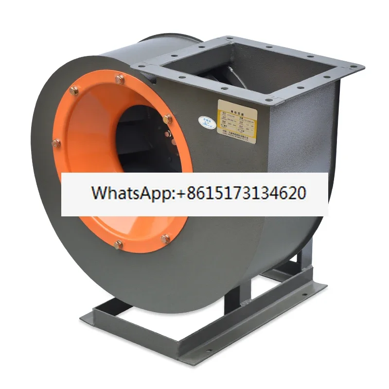 4-72 Centrifugal fan ventilation and ventilation silent spray room boiler induced draft fan high temperature resistance