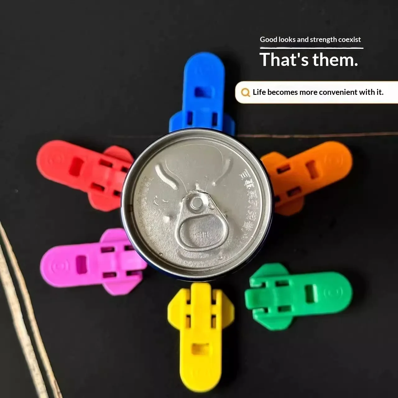 1/2PCS Simple Portable Reusable Can Opener Easy Beer Cola Beverage Lid Remover Kitchen Camping Gadget