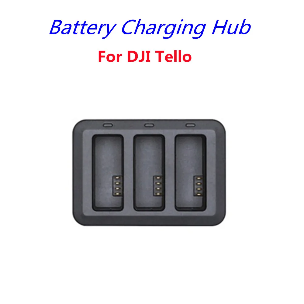 

Drone Battery Charging Hub for DJI Tello 3-Bay Smart Charger for Tello Flight Batteries, Original Replacement Accessory