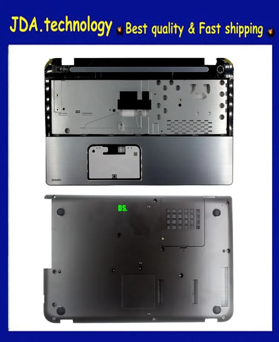 New For Toshiba S50D-A S50-A S55D-A S55-A Palmrest upper cover keyboard bezel H000056410 /Bottom Base Case Cover