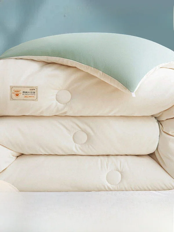 

A-Class Baby And Materni Cotton Soybean Fiber Quilt Winter Spring Autumn Dormi Core Warm Breathable Four Seasons Universal