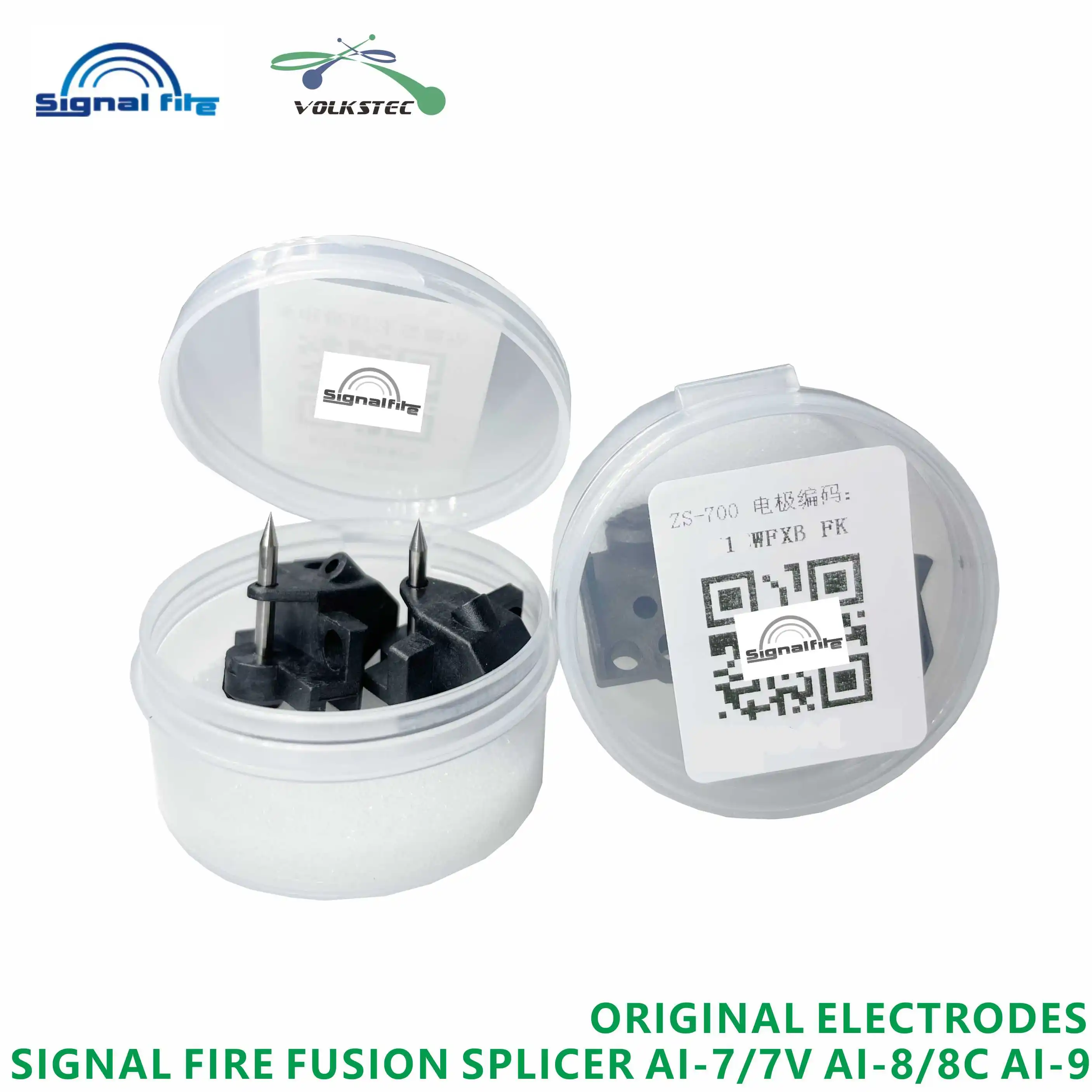 Original signalfire electrodesFor  AI-7 AI-7C AI-8 AI-8C AI-9 Fusion splicer Machine fiber welder machine free shipping