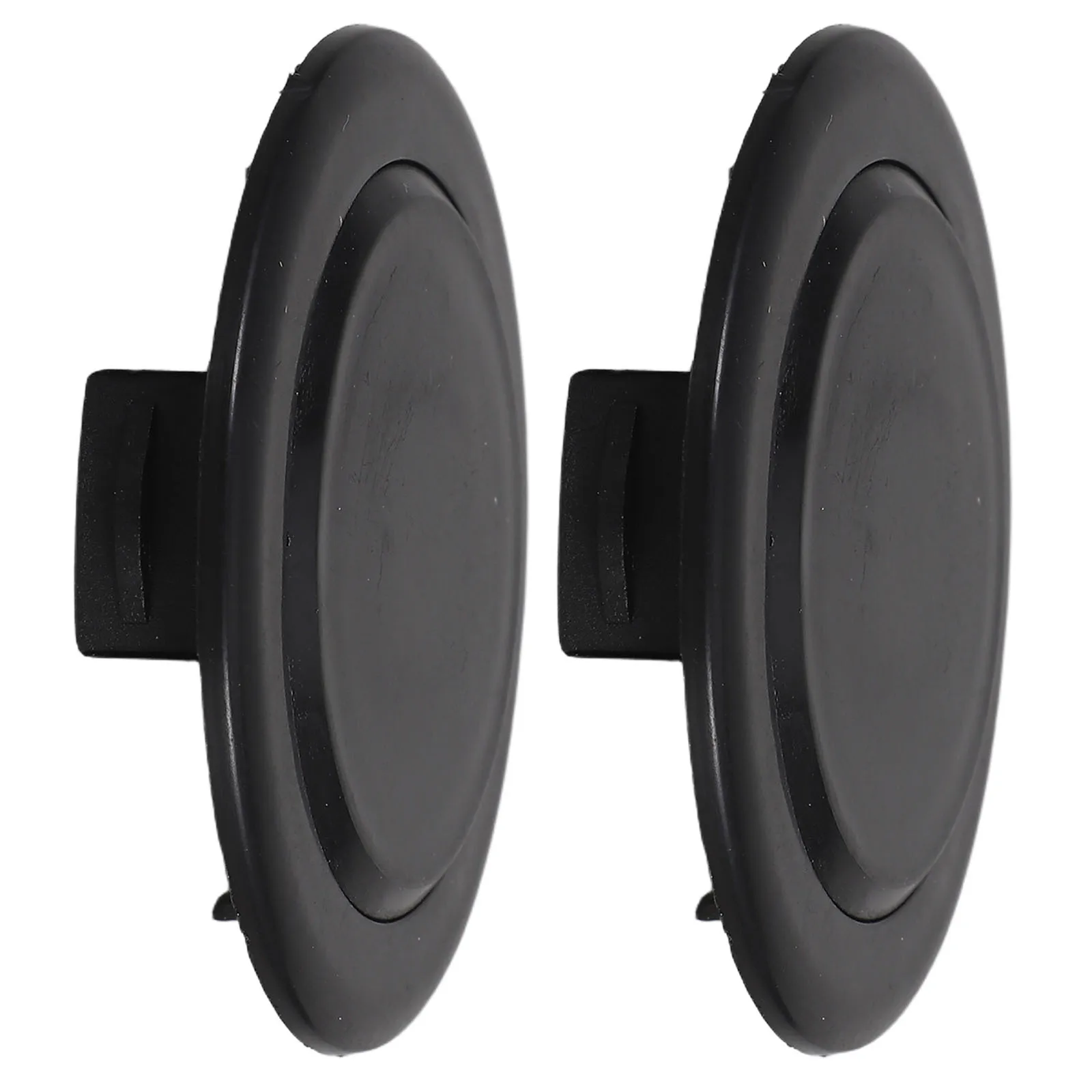 

2Pcs Garden Patio Table Umbrella Hole Ring Covers Black Outdoor Parasol Table Hole Protector Patio Umbrella Replacement Parts