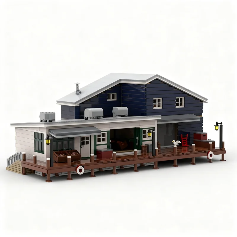 5361pcs MOC Wholesale Meats Modular Buildings Model Building Blocks Toys Birthday Education Brick Display Craft Assemble 3D