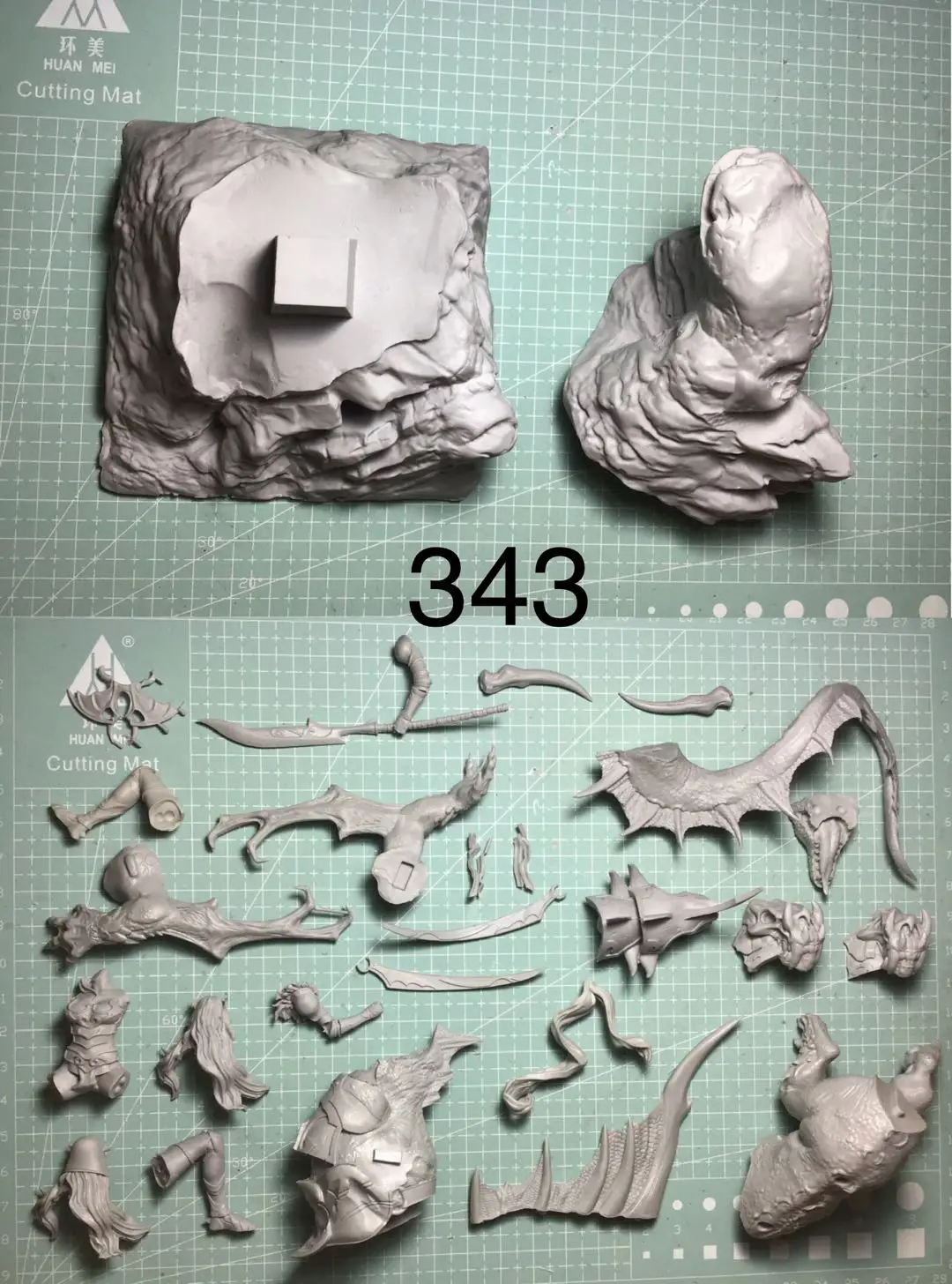 1/24  Resin Model Figure GK， Unassembled and unpainted kit