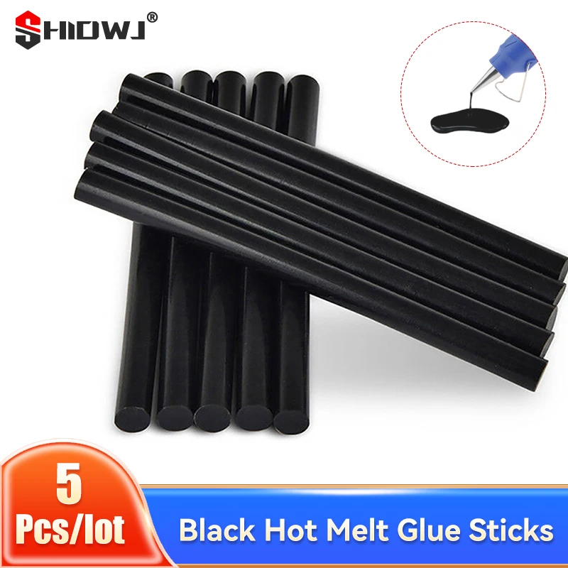 5pcs 7*100mm Hot Melt Glue Sticks For Car Dent Electric Glue Gun Craft Album Alloy Tools Paintless Removal Repair Tool Parts